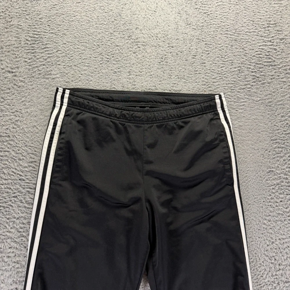 Adidas Primegreen Pant Mens M Black Polyester Track Straight Running Performance